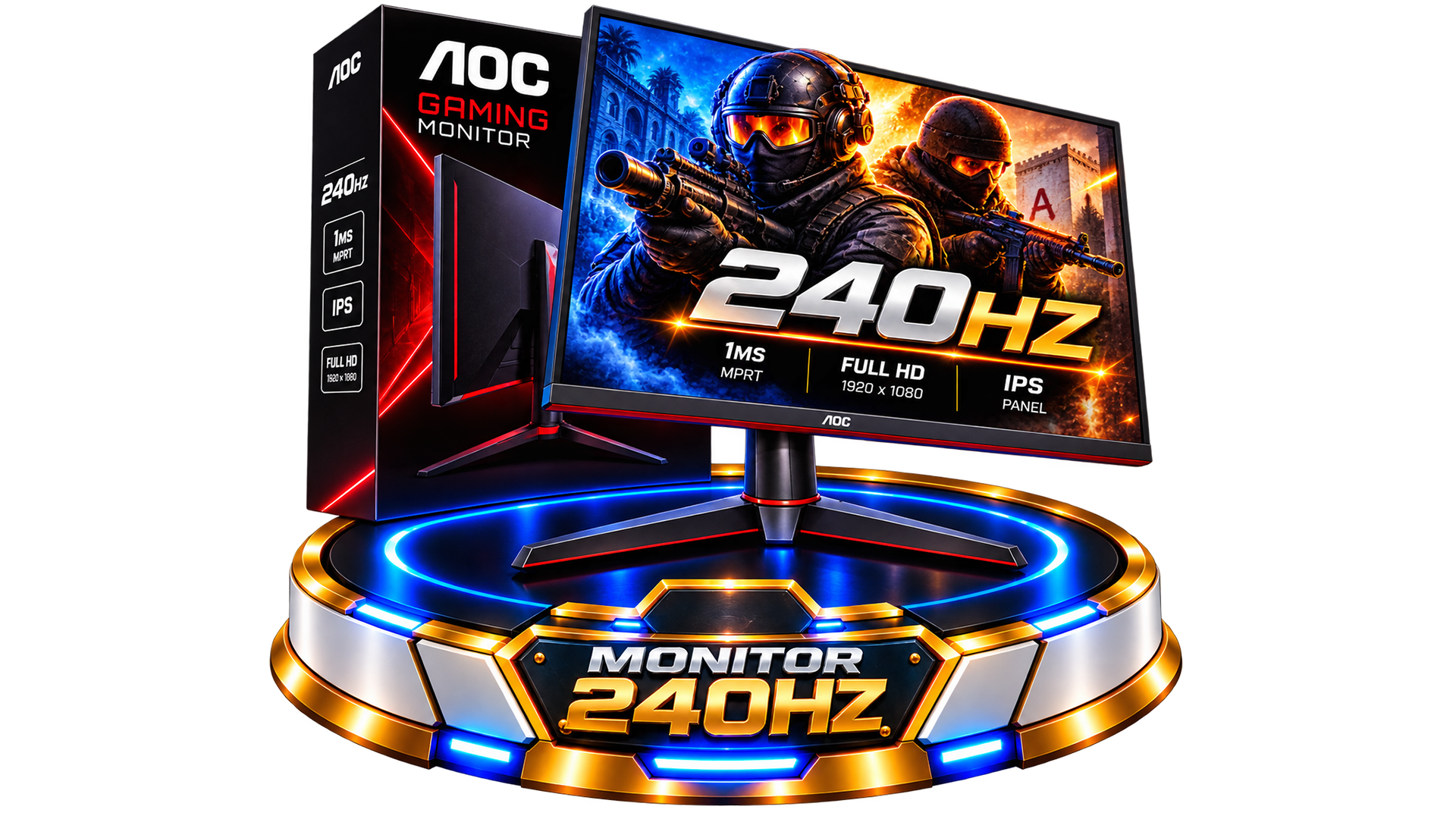 Monitor Gamer 240 HZ
